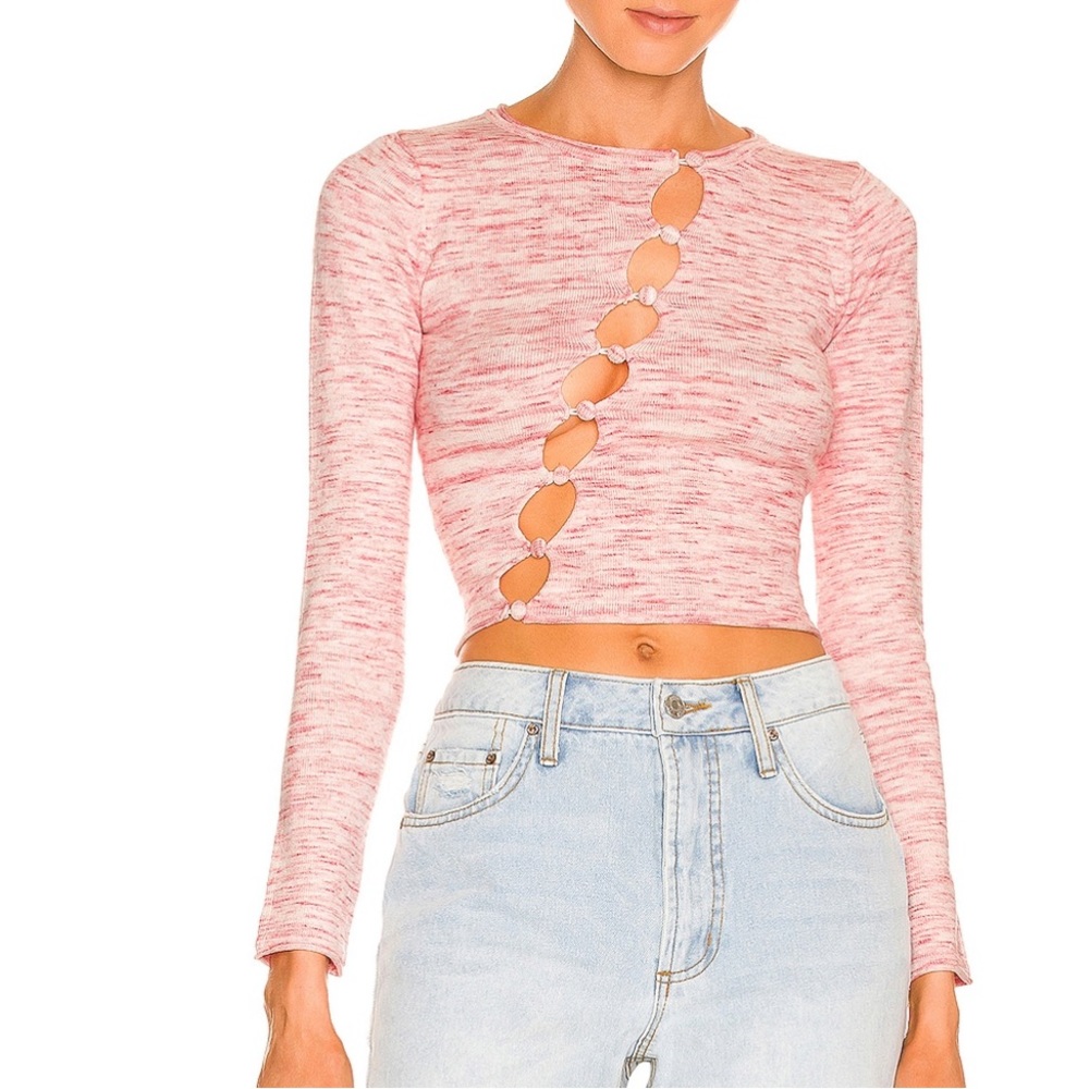 Button front top NWT
